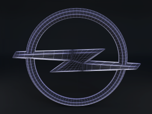 Opel Logo 3D Model