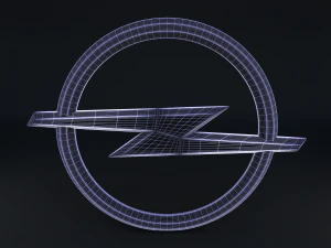 Opel Logo 3D Model