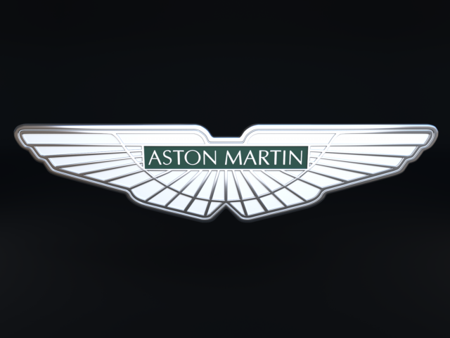 Aston Martin Logo 3D Model .c4d .max .obj .3ds .fbx .stl .blend