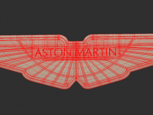 Aston Martin Logo 3D Model