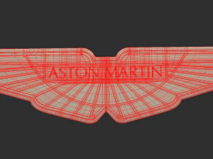 Aston Martin Logo 3D Model