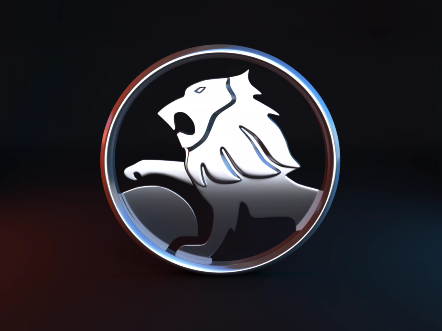 Holden Logo 3D Model .c4d .max .obj .3ds .fbx .stl .blend 