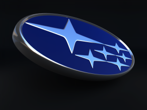 Subaru Logo Model 3D