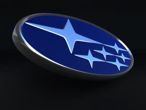 Subaru Logo 3D Model