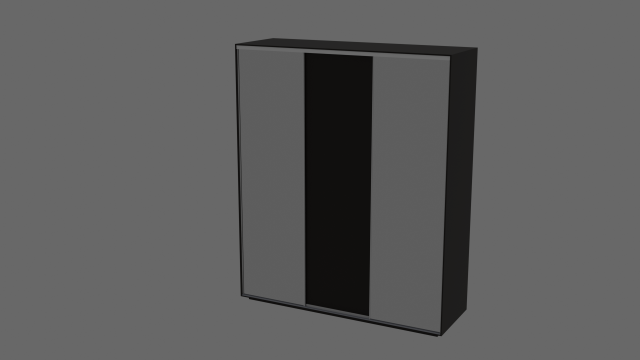 wardrobe compartment Modelo 3D .c4d .max .obj .3ds .fbx .stl .blend 
