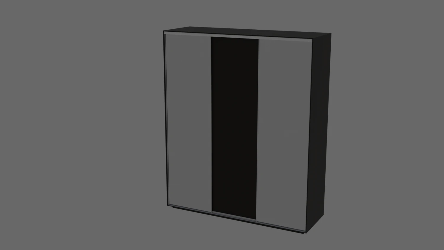 wardrobe compartment 3D Model .c4d .max .obj .3ds .fbx .stl .blend 
