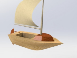yacht 3D Model