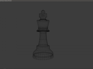 chess king Modello 3D
