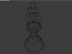 chess king Modello 3D