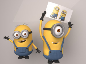 minions 3D Модель