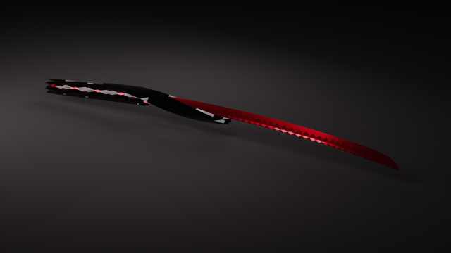 crystal katana