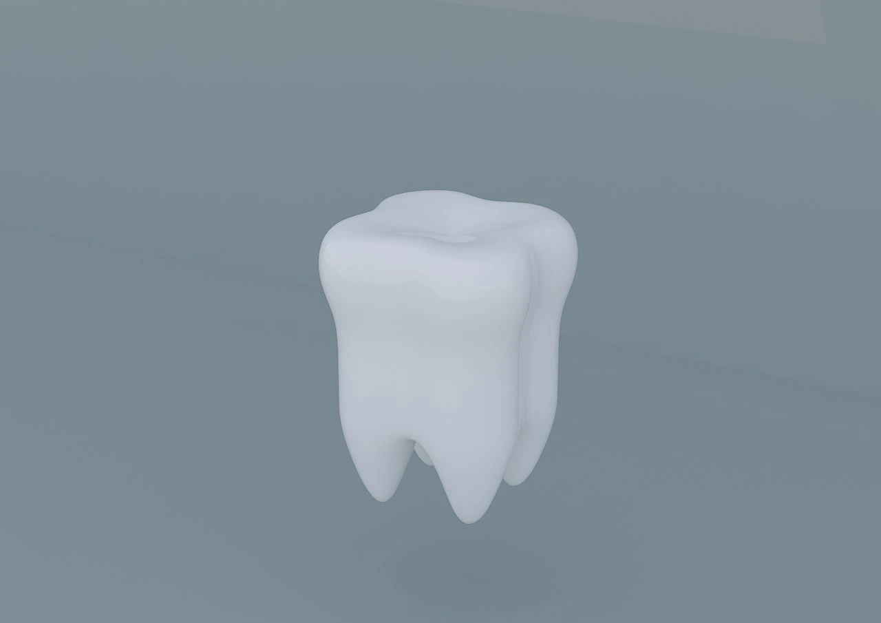 tooth 3D Model .c4d .max .obj .3ds .fbx .stl .blend 