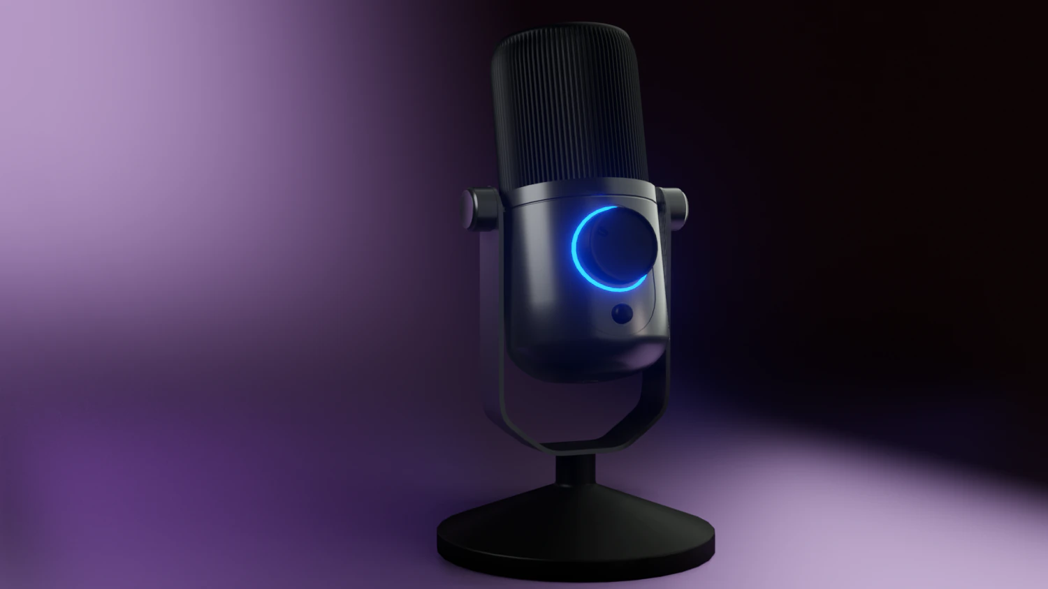 microphone 3D Model .c4d .max .obj .3ds .fbx .stl .blend 