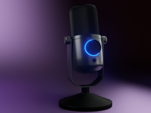 microphone 3D Model
