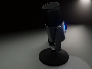 microphone 3D Model