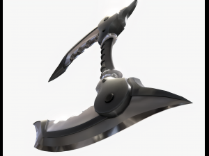 katar-chakram 3D-Modell