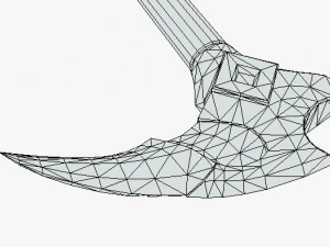 scythe 3D Model