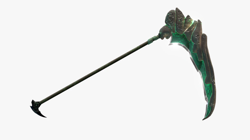 scythe 3D Model .c4d .max .obj .3ds .fbx .stl .blend 