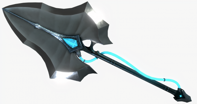 axe Model 3D .c4d .max .obj .3ds .fbx .stl .blend 