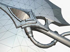 сокира 3D Модель