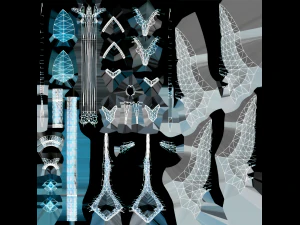 сокира 3D Модель