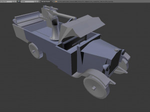 Autocannone ceriano 1940 3D Model