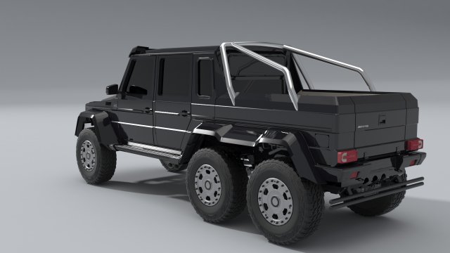 brabus g-63 amg 3D Модель .c4d .max .obj .3ds .fbx .stl .blend 