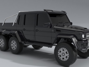 brabus g-63 amg 3D Модель