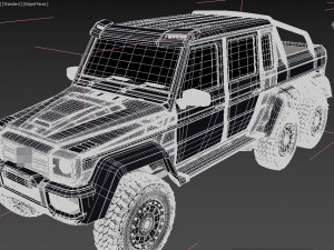 brabus g-63 amg 3D Модель