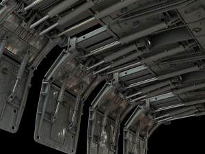 coal mining machine shearer loader 3D Model
