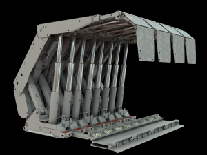 coal mining machine shearer loader 3D Model
