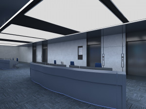 Control Room Monitoring room command center Modelo 3D
