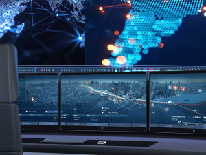 Control Room Monitoring room command center Modelo 3D