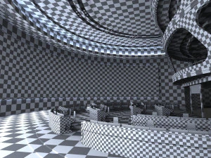 Sala de Control Sala de Monitoreo Centro de Mando Modelo 3D
