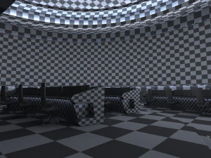 Sala de Control Sala de Monitoreo Centro de Mando Modelo 3D