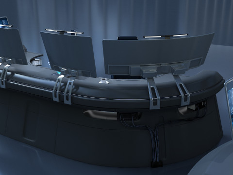 Future desk Lab Table Modelo 3D
