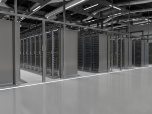 Data Server Center 3D Model