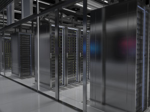 Data Server Center 3D Model