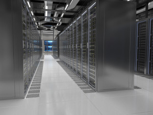 Data Server Center 3D Model