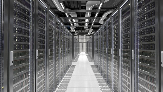 Data Server Center 3D Model .c4d .max .obj .3ds .fbx .stl .blend 