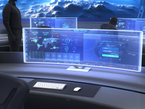 Control Room Monitoring room command center 3D मॉडल