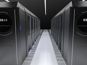 Data center server 3Dモデル
