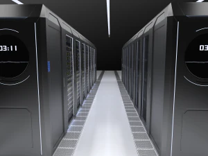 Servidor de data center Modelo 3D