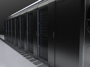 Servidor de data center Modelo 3D