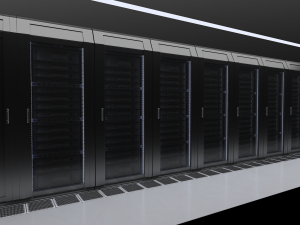 Data center server 3Dモデル