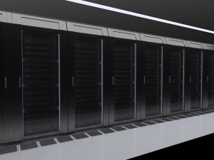 Servidor de data center Modelo 3D