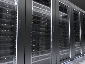 Servidor de data center Modelo 3D