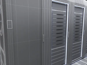 Servidor de data center Modelo 3D