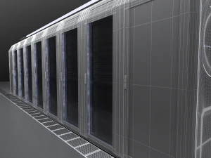 Servidor de data center Modelo 3D