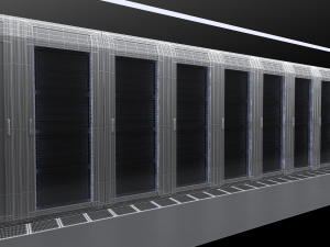 Data center server 3Dモデル